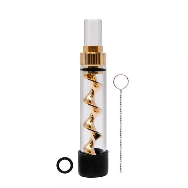 V12 Mini Bubbler Twisty Glass Blunt Pipe Dry Herb Vaporizer - - Buy Twisty  Glass Blunt, V12 Twisty blunt, V12 Twisty Glass Blunts Product on shareAvape