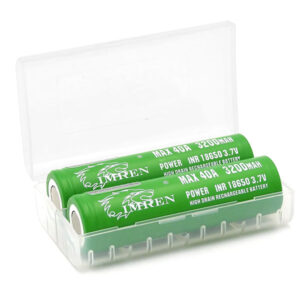 IMREN 18650 3200mAh 40A Batteries (2 pack)